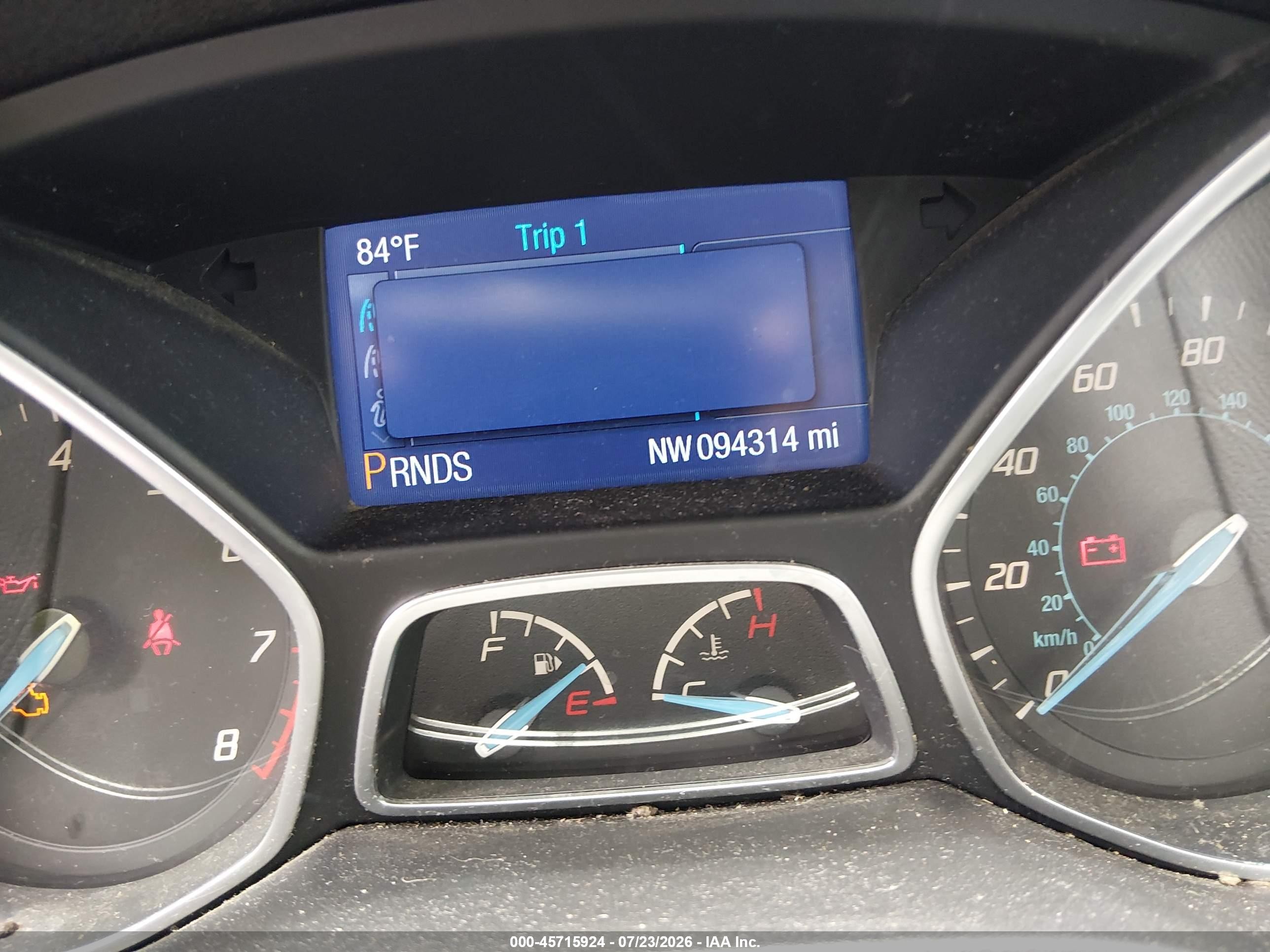 2014 Ford Focus Se Blue vin: 1FADP3K22EL204713