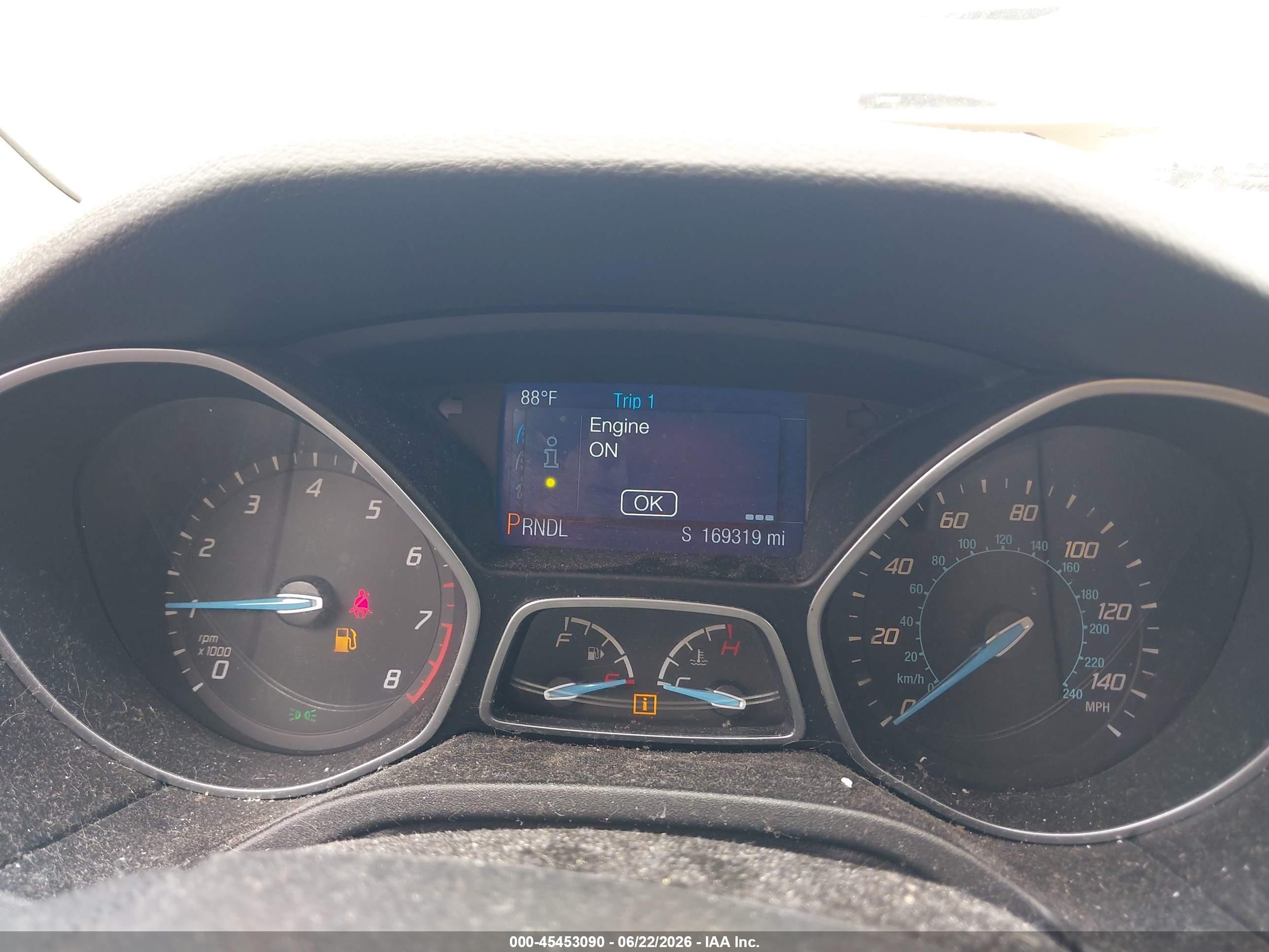 2014 Ford Focus Se White vin: 1FADP3K22EL262661