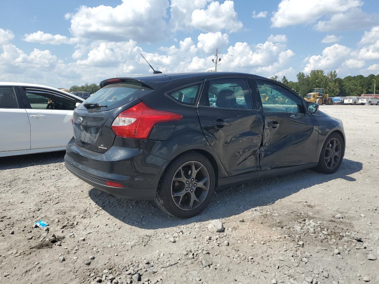 2014 Ford Focus Se Black vin: 1FADP3K22EL299080