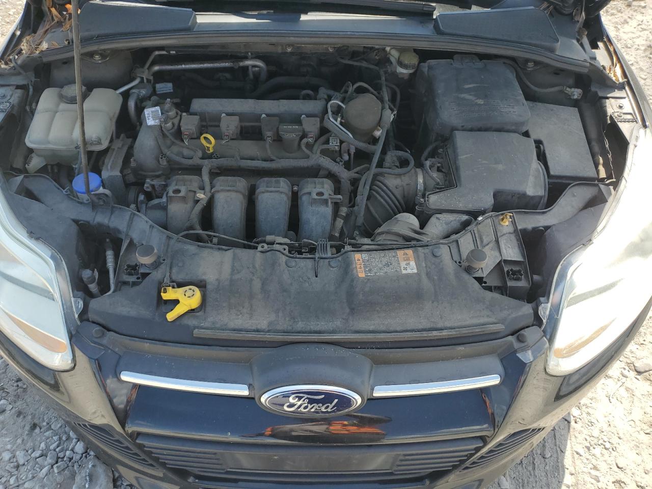 2014 Ford Focus Se Black vin: 1FADP3K22EL299080