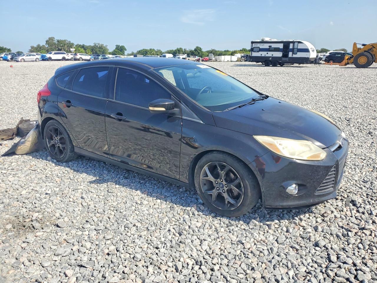 2014 Ford Focus Se Black vin: 1FADP3K22EL313883