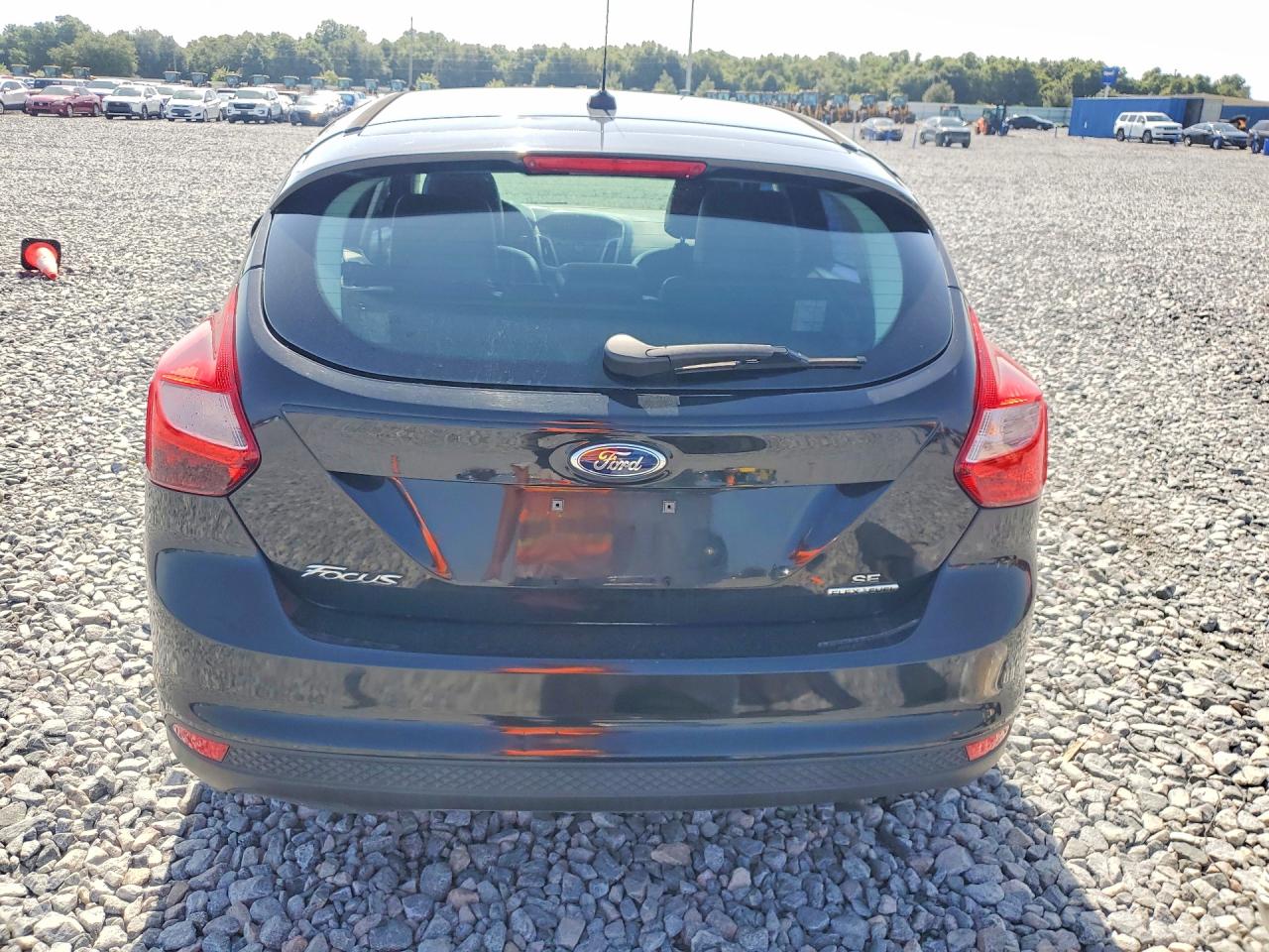 2014 Ford Focus Se Black vin: 1FADP3K22EL313883