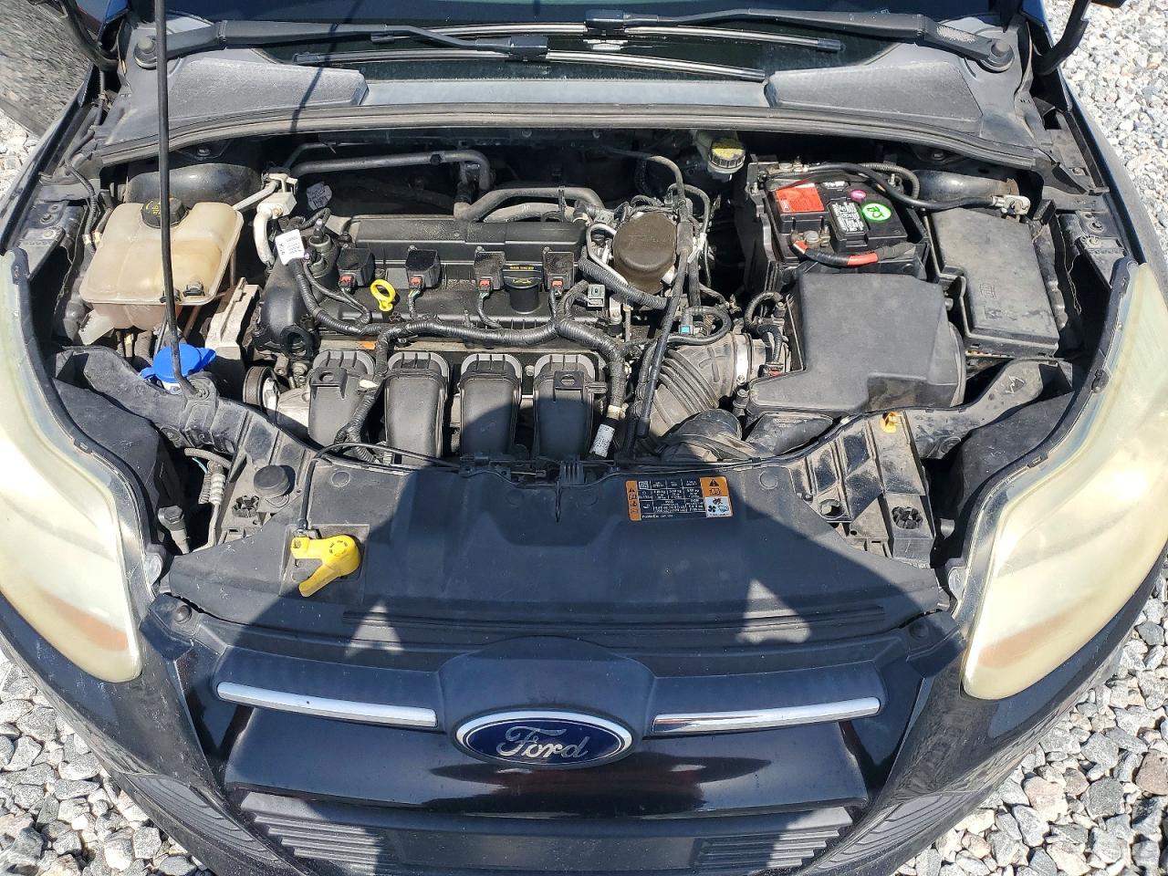 2014 Ford Focus Se Black vin: 1FADP3K22EL313883