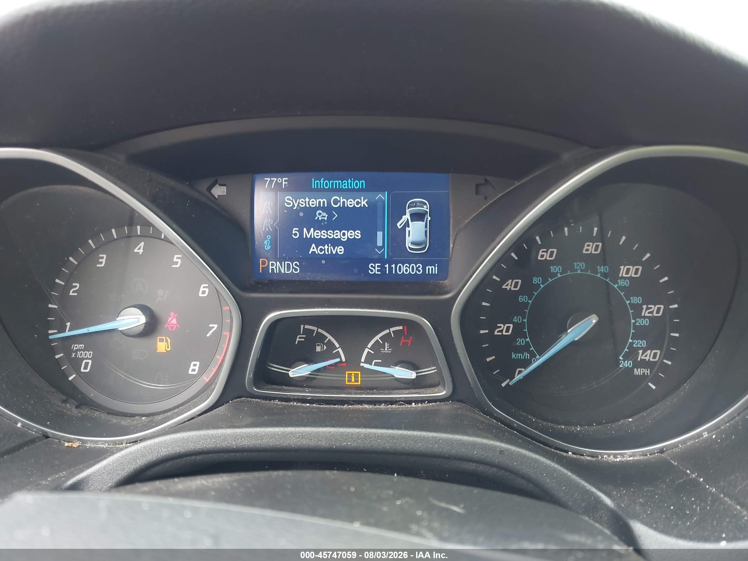 2014 Ford Focus Se Red vin: 1FADP3K22EL319537