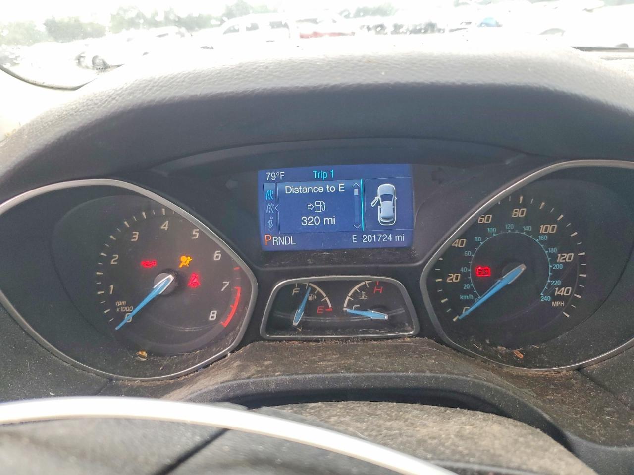 2014 Ford Focus Se Gray vin: 1FADP3K22EL370892