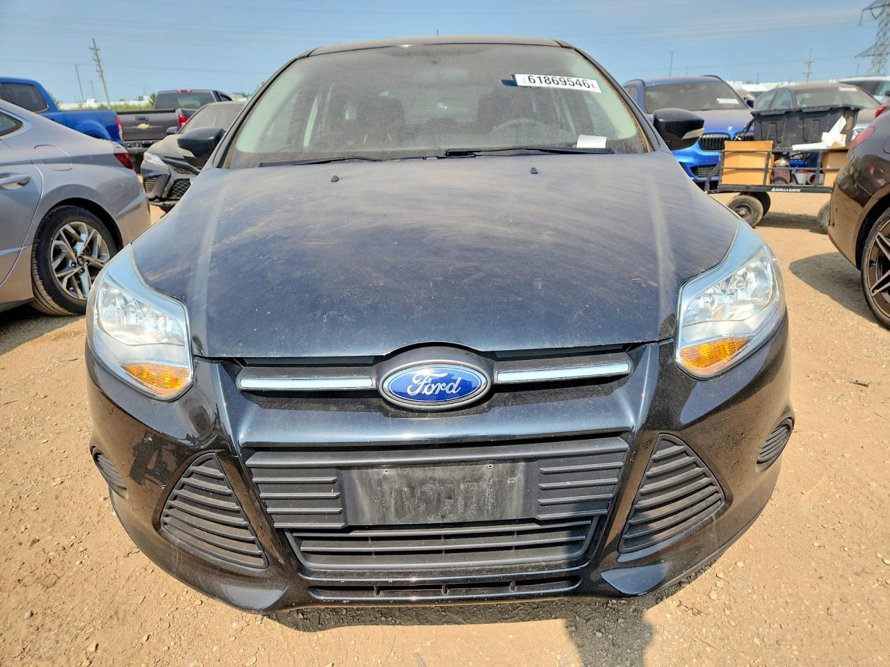 2014 Ford Focus Se Black vin: 1FADP3K22EL384601