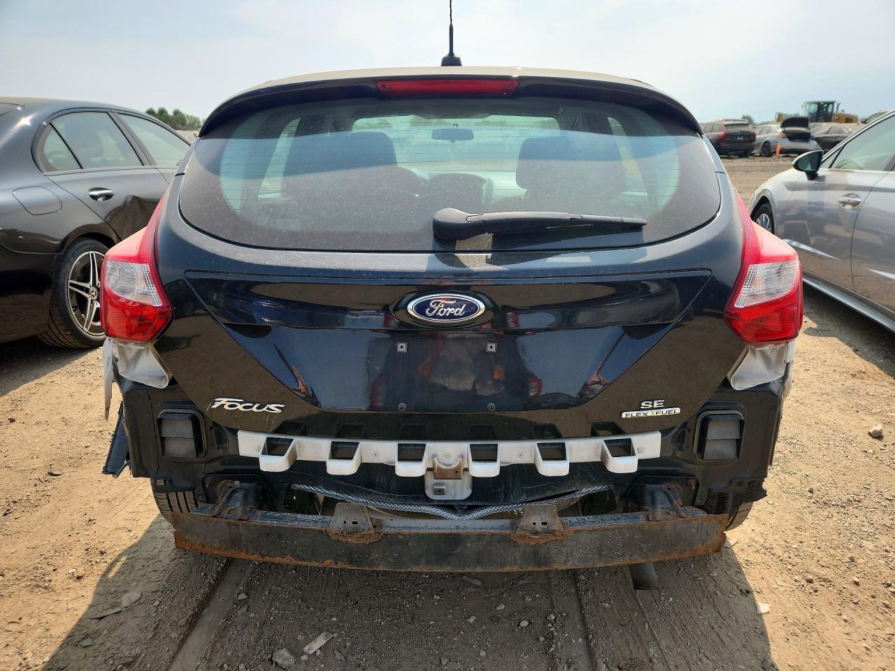 2014 Ford Focus Se Black vin: 1FADP3K22EL384601