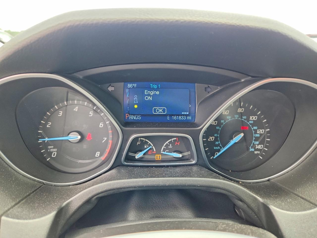 2014 Ford Focus Se Gray vin: 1FADP3K22EL399163
