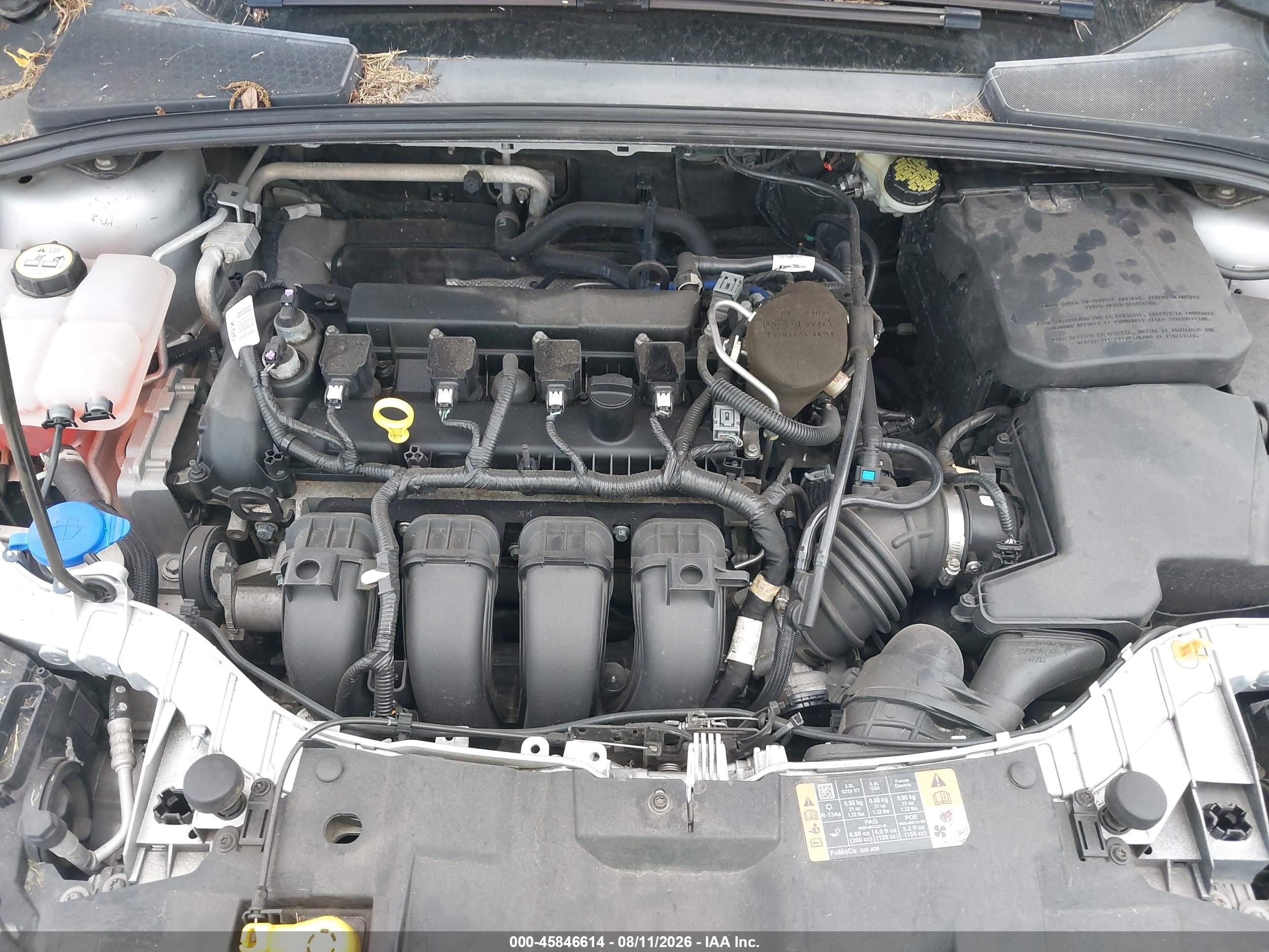 2015 Ford Focus Se Silver vin: 1FADP3K22FL203112