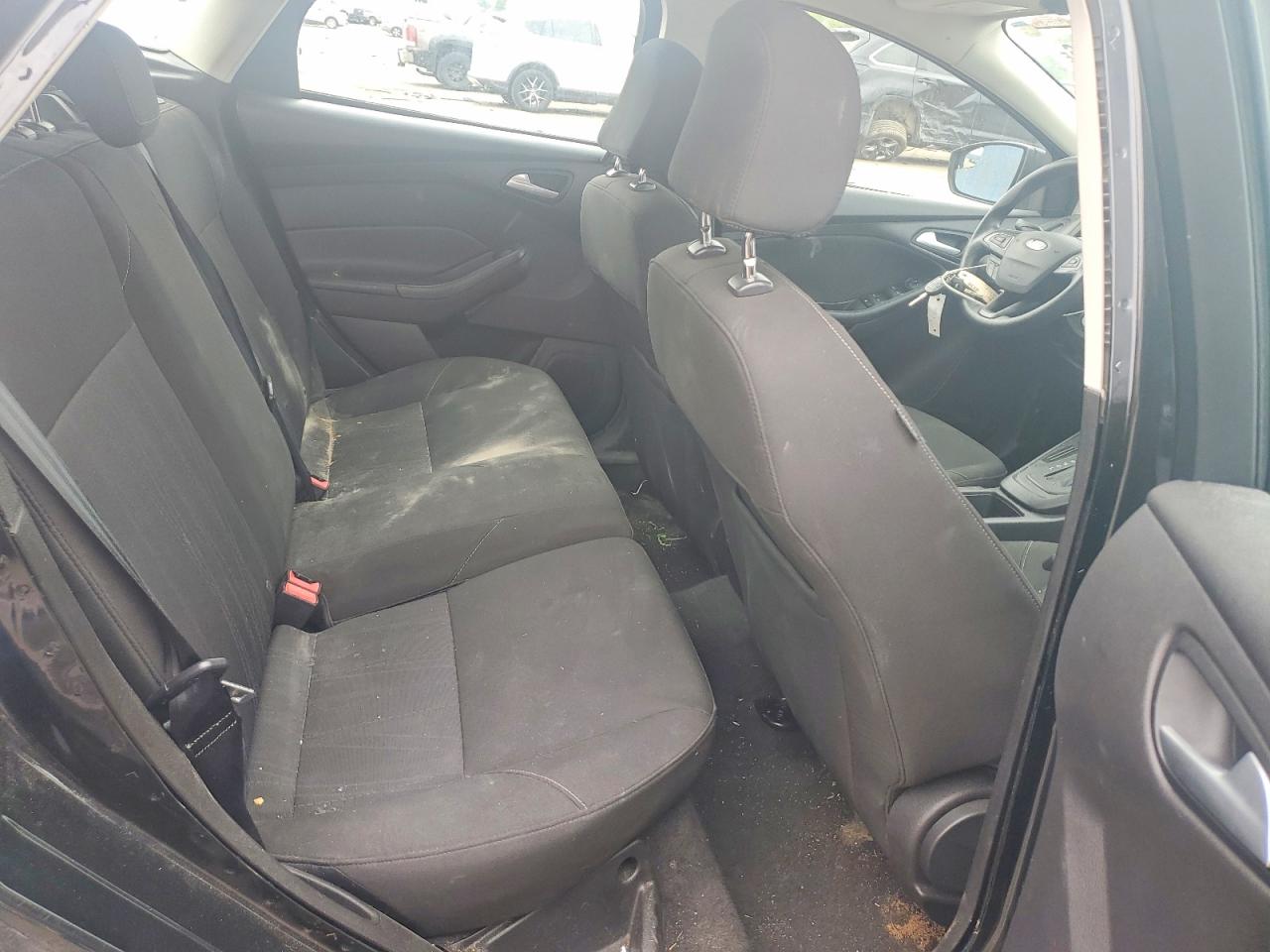 2015 Ford Focus Se Black vin: 1FADP3K22FL253668