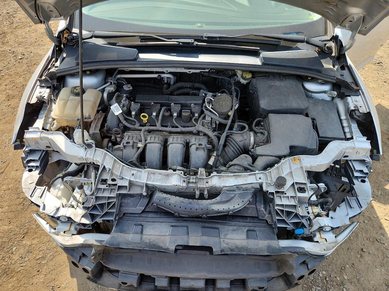 2015 Ford Focus Se Silver vin: 1FADP3K22FL283818