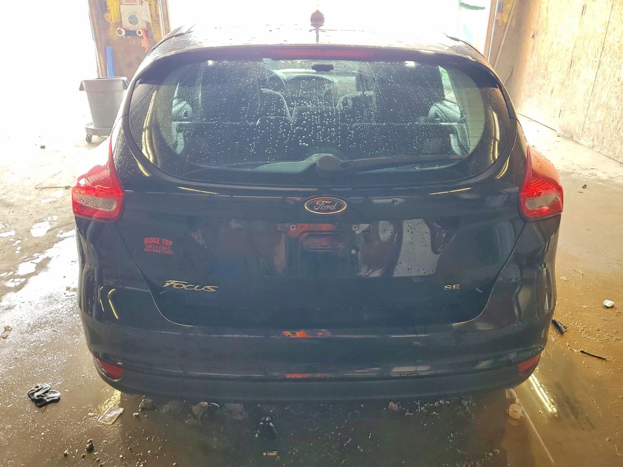 2018 Ford Focus Se Black vin: 1FADP3K22JL300089
