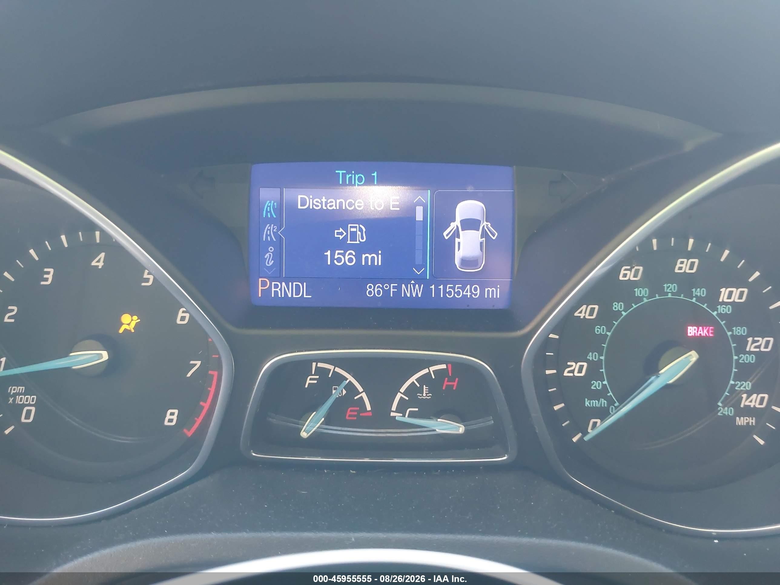 2013 Ford Focus Se Red vin: 1FADP3K23DL111603