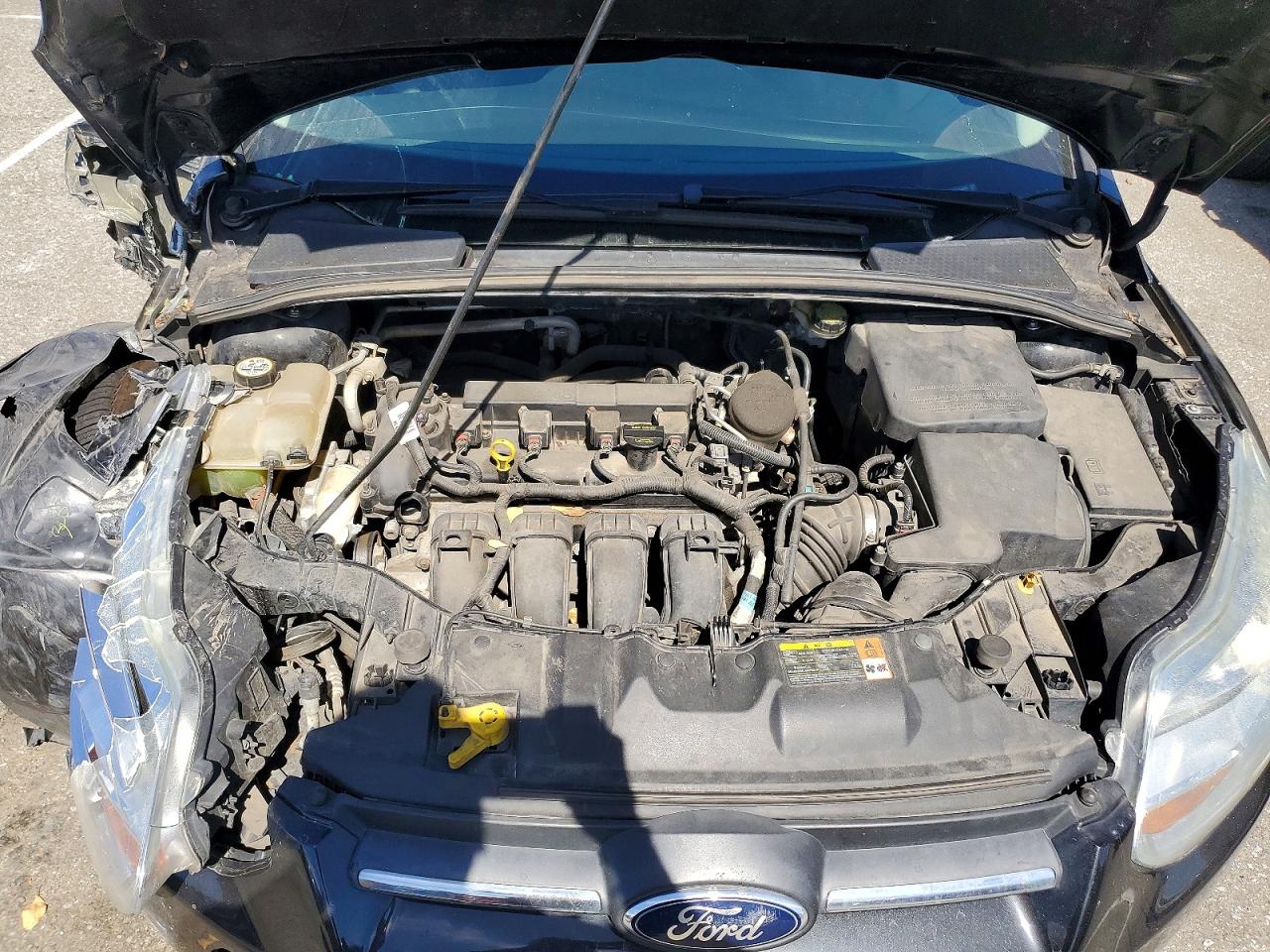 2013 Ford Focus Se Black vin: 1FADP3K23DL144083