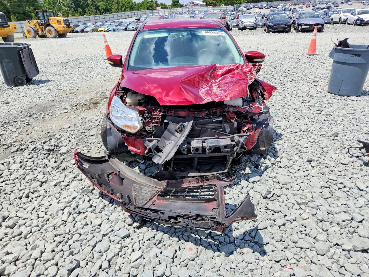 2013 Ford Focus Se Red vin: 1FADP3K23DL150921