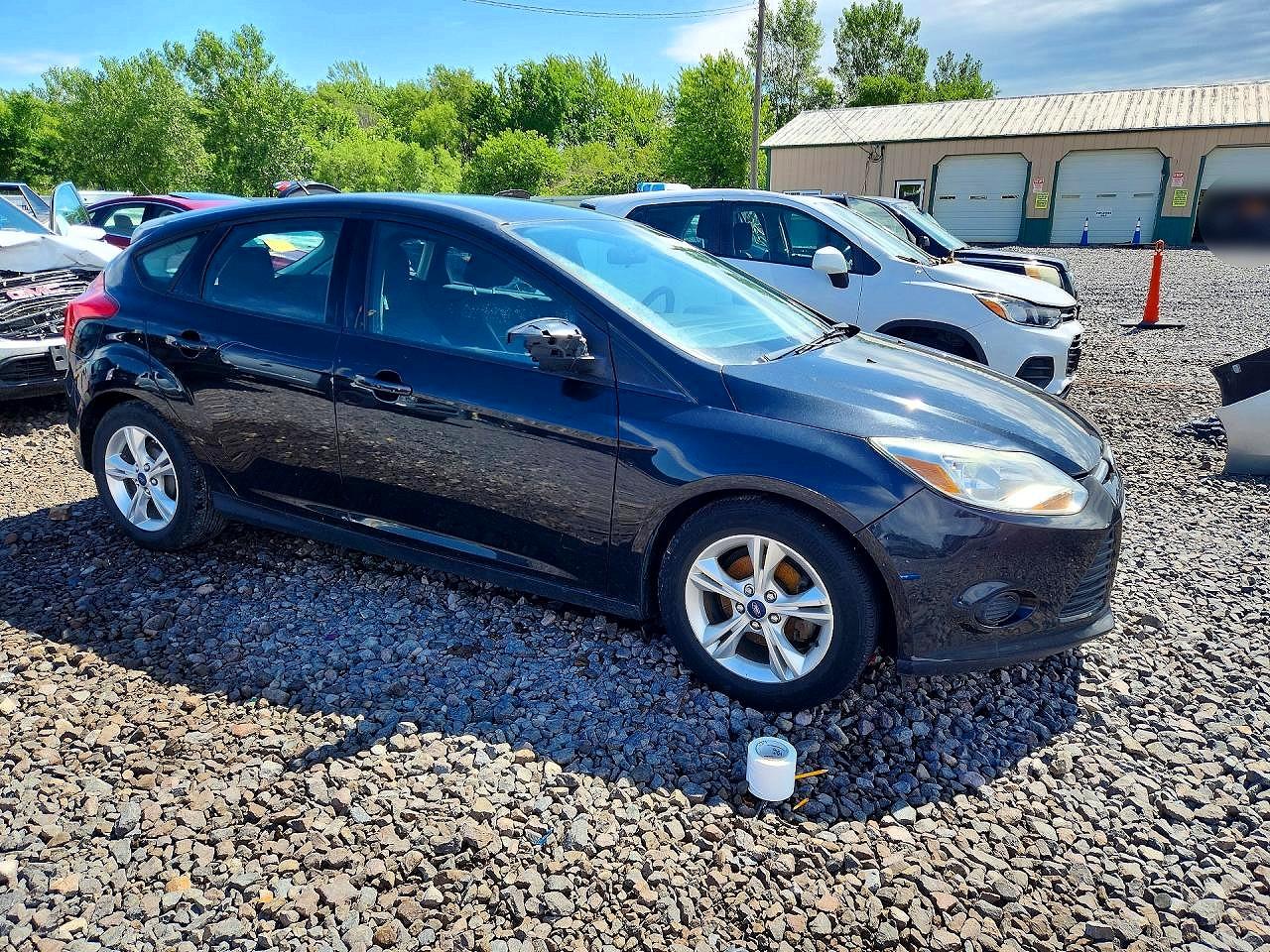2013 Ford Focus Se Черный vin: 1FADP3K23DL157206
