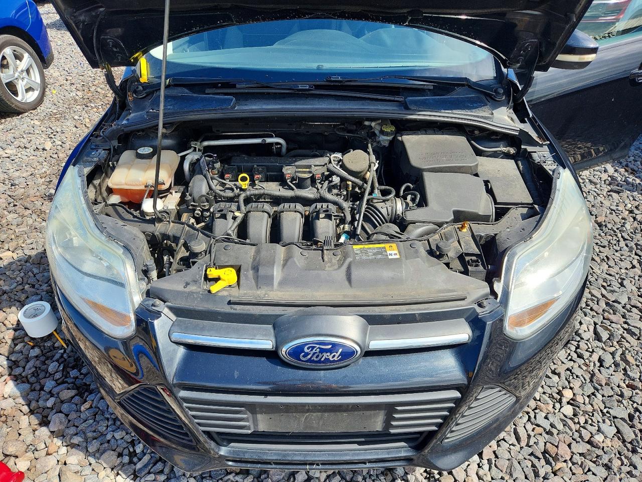 2013 Ford Focus Se Черный vin: 1FADP3K23DL157206