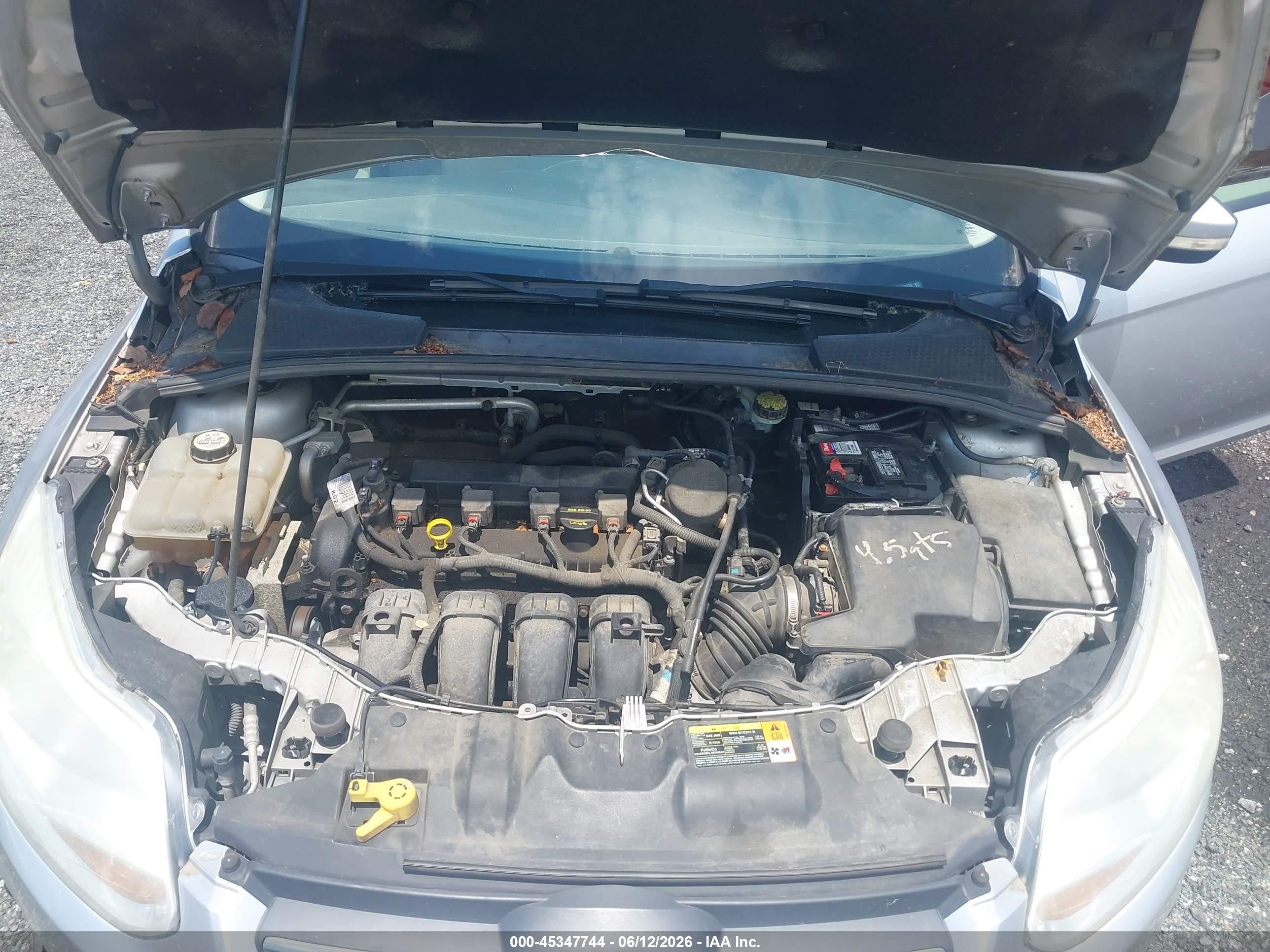 2013 Ford Focus Se Silver vin: 1FADP3K23DL174278
