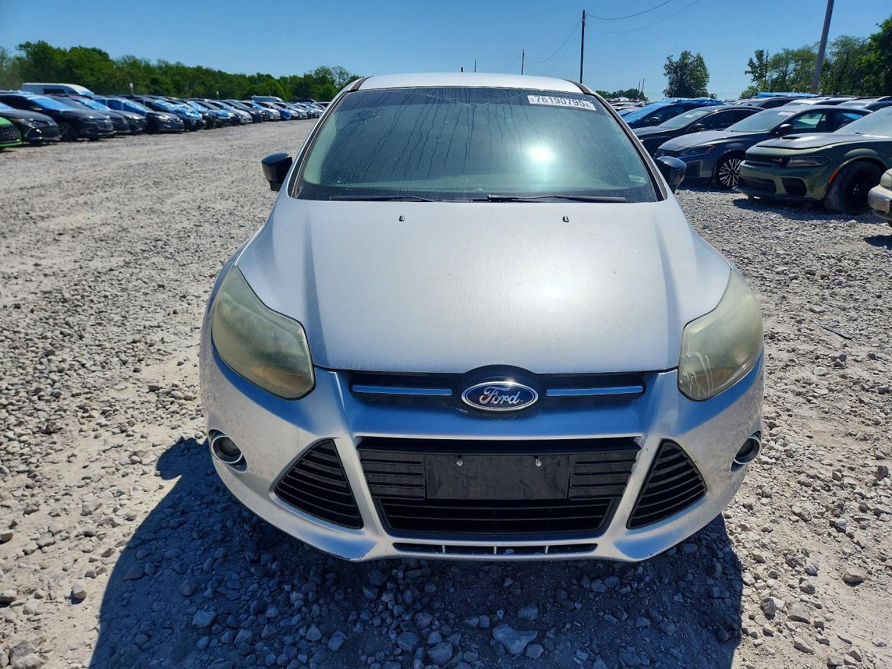 2013 Ford Focus Se Silver vin: 1FADP3K23DL217369