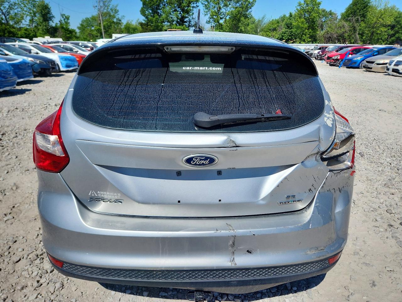 2013 Ford Focus Se Silver vin: 1FADP3K23DL217369