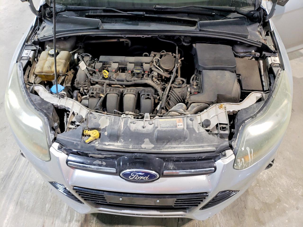 2013 Ford Focus Se Silver vin: 1FADP3K23DL217369
