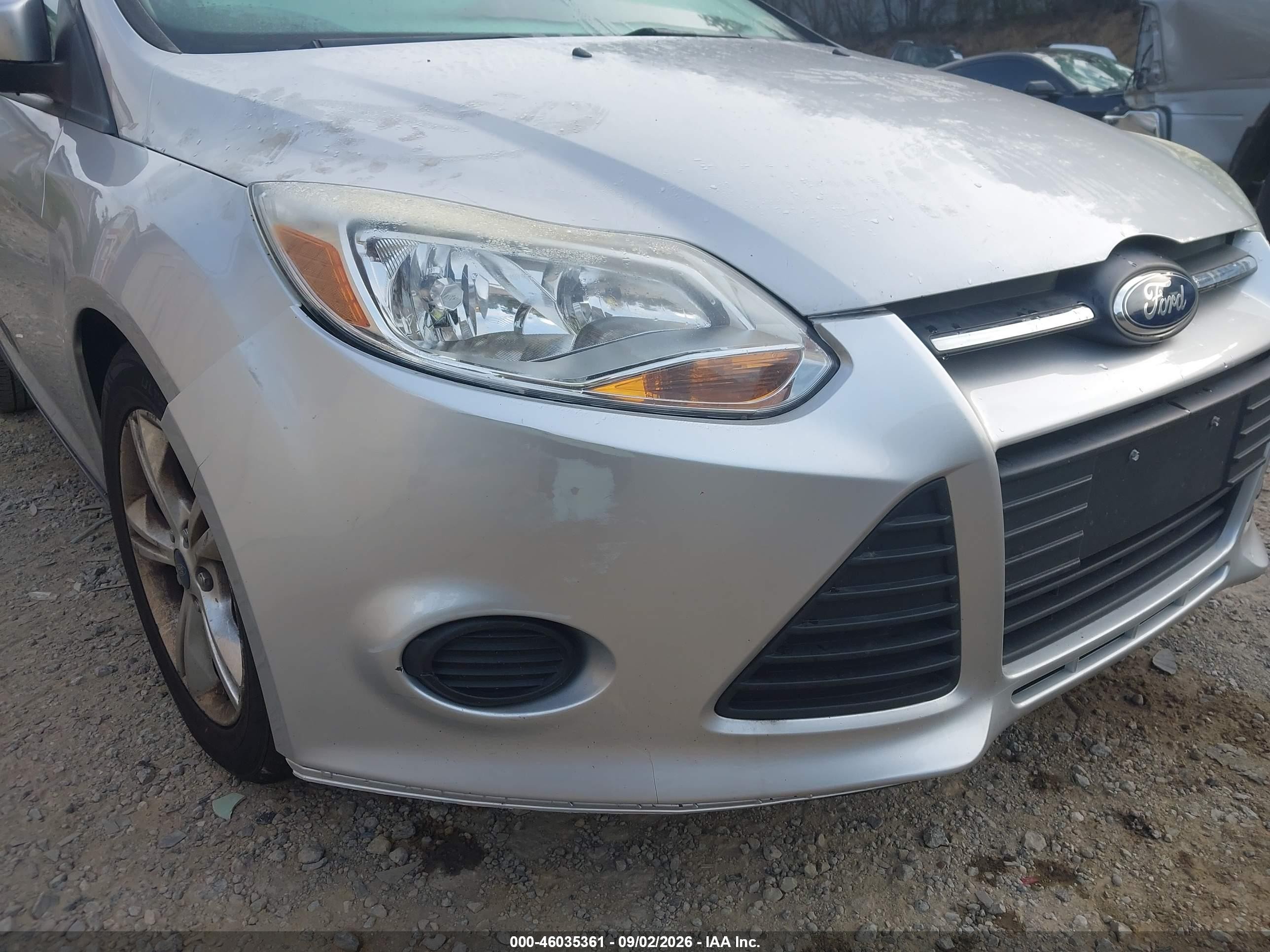 2013 Ford Focus Se Silver vin: 1FADP3K23DL240229