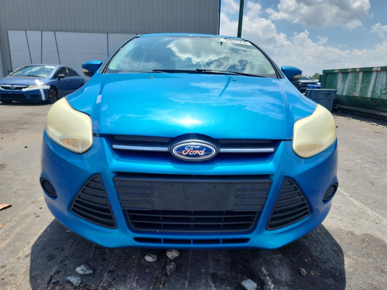 2013 Ford Focus Se Blue vin: 1FADP3K23DL260612
