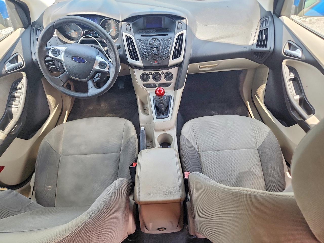 2013 Ford Focus Se Blue vin: 1FADP3K23DL260612
