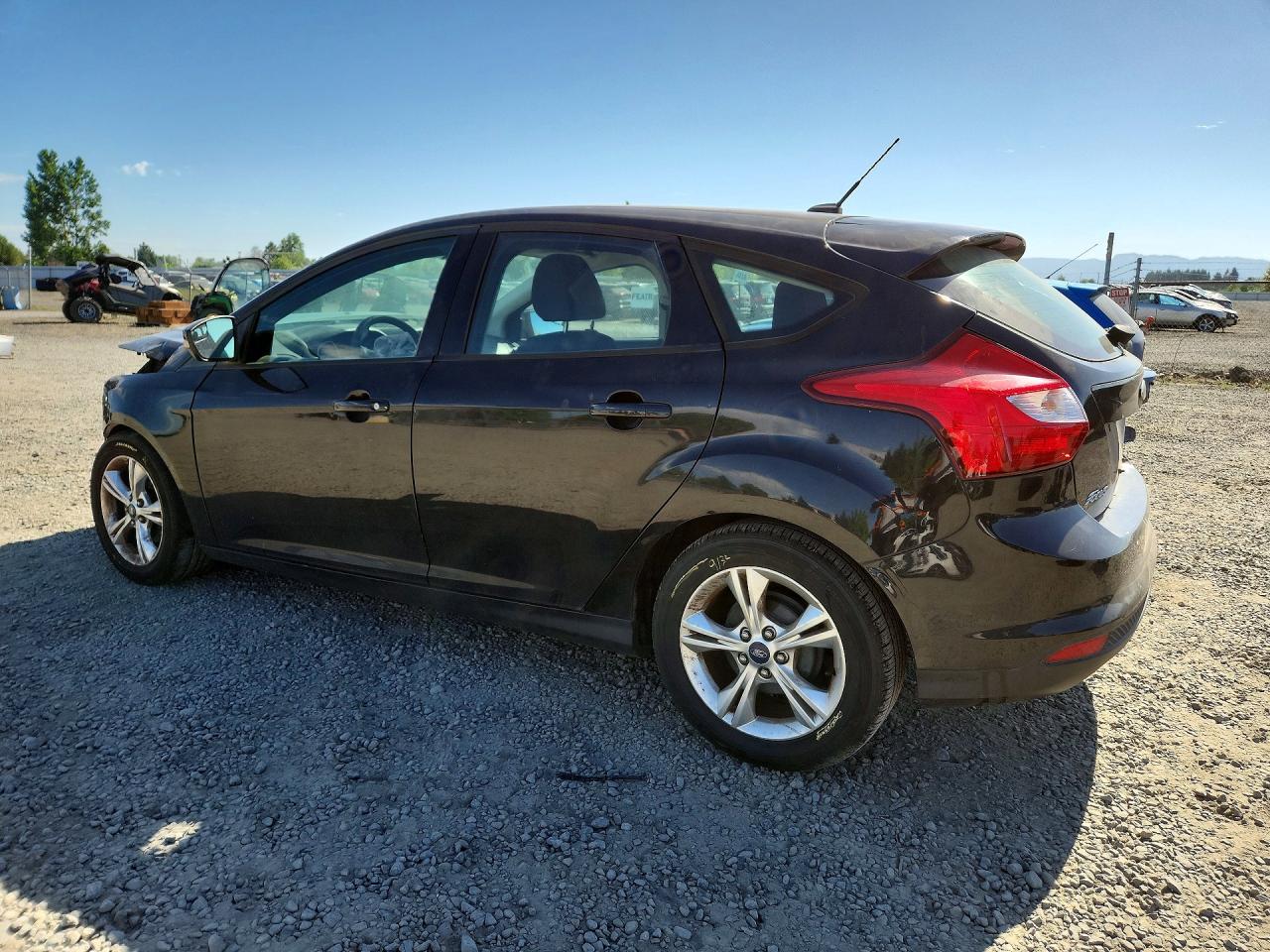 2013 Ford Focus Se Black vin: 1FADP3K23DL265051