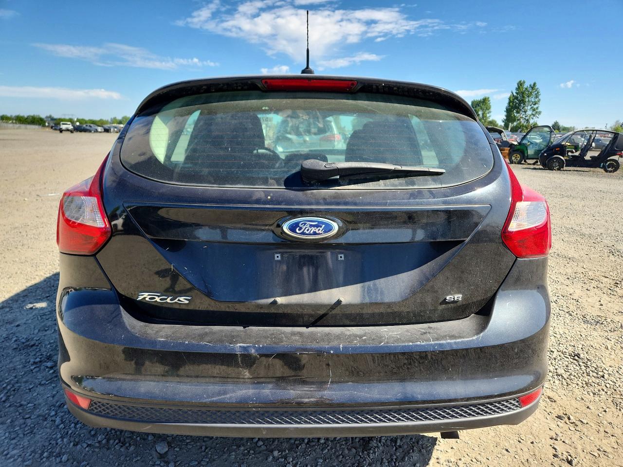 2013 Ford Focus Se Black vin: 1FADP3K23DL265051