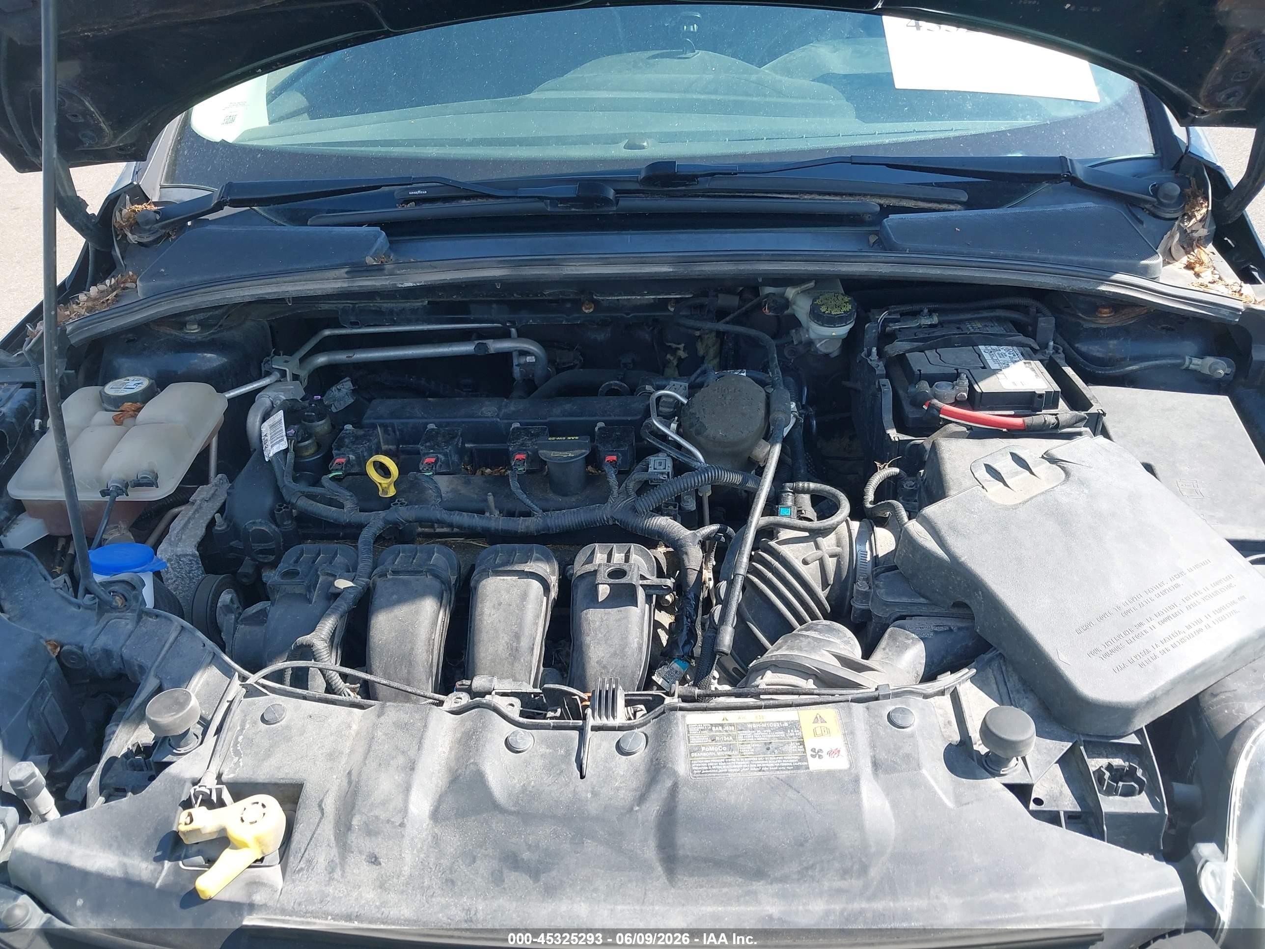 2013 Ford Focus Se Black vin: 1FADP3K23DL272825