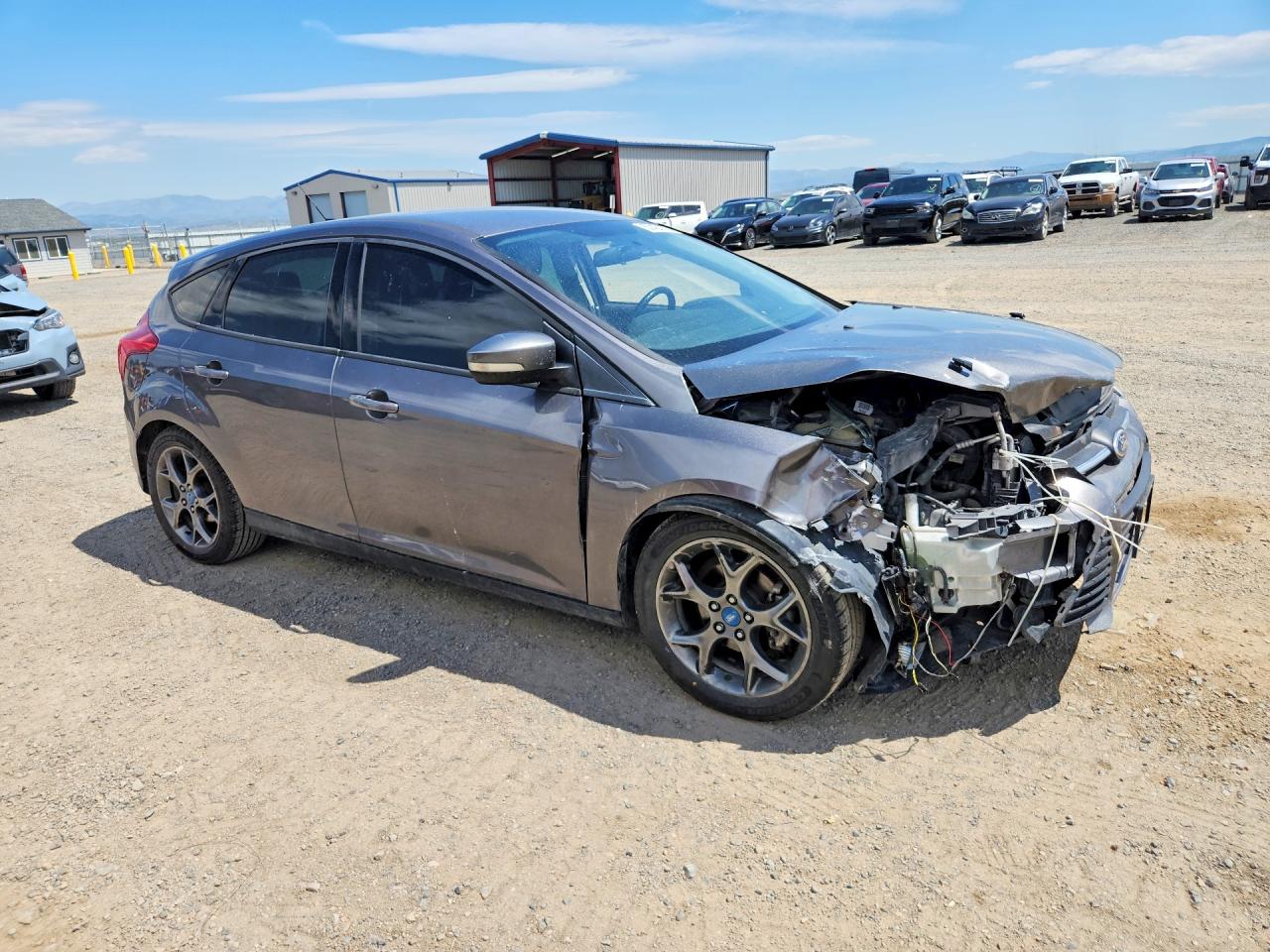 2013 Ford Focus Se Charcoal vin: 1FADP3K23DL284618