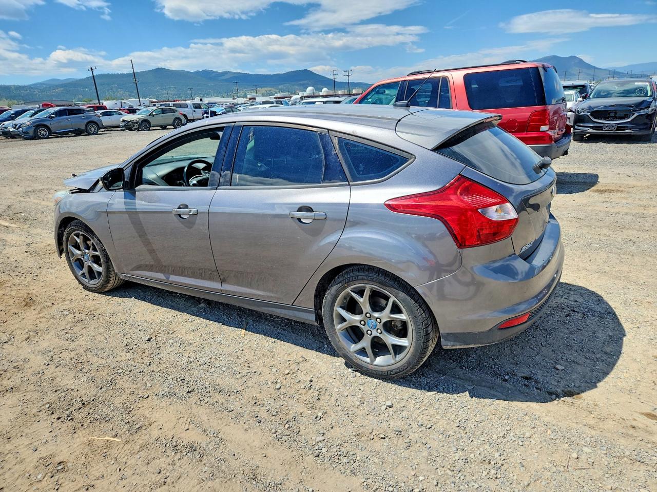 2013 Ford Focus Se Charcoal vin: 1FADP3K23DL284618