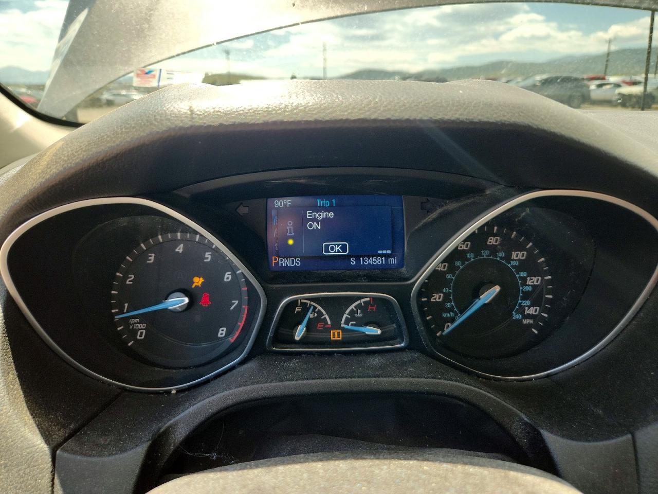 2013 Ford Focus Se Charcoal vin: 1FADP3K23DL284618