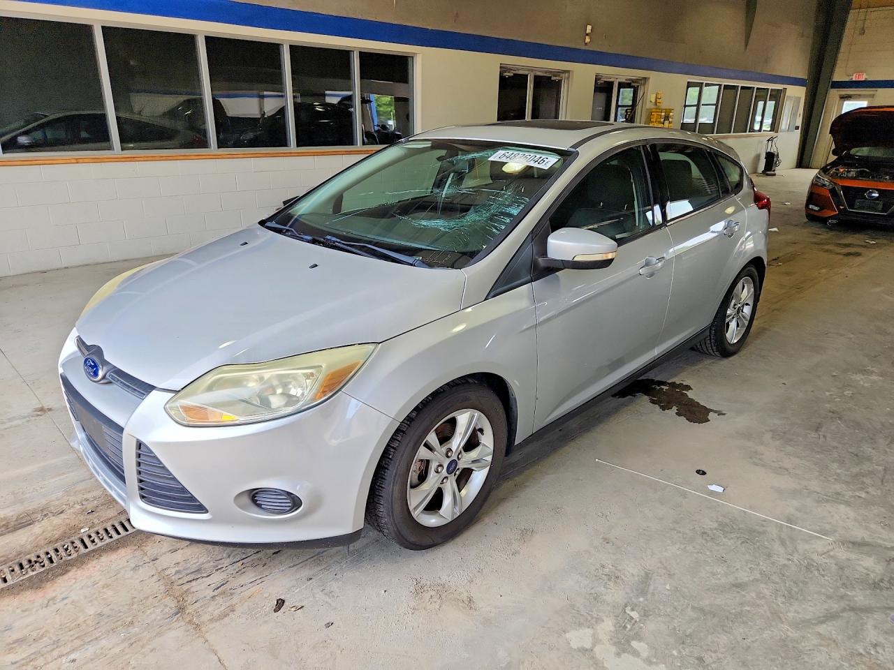 2013 Ford Focus Se Silver vin: 1FADP3K23DL318864