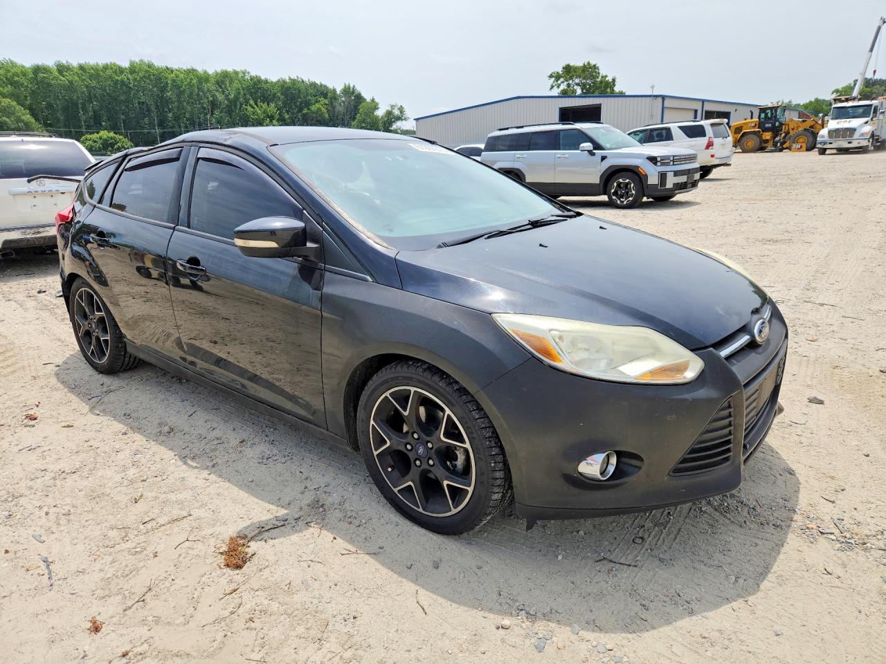 2013 Ford Focus Se Black vin: 1FADP3K23DL348527