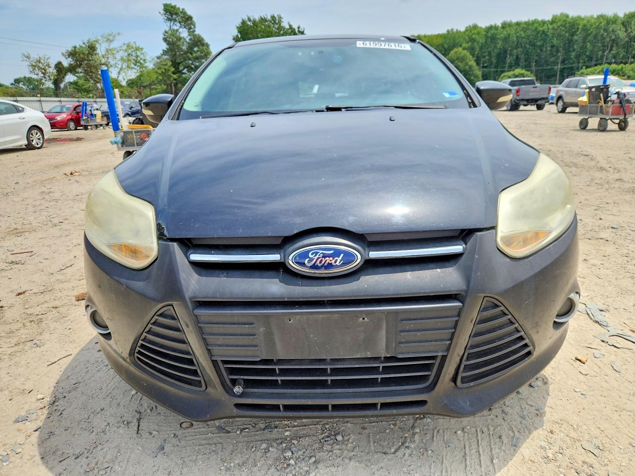 2013 Ford Focus Se Black vin: 1FADP3K23DL348527