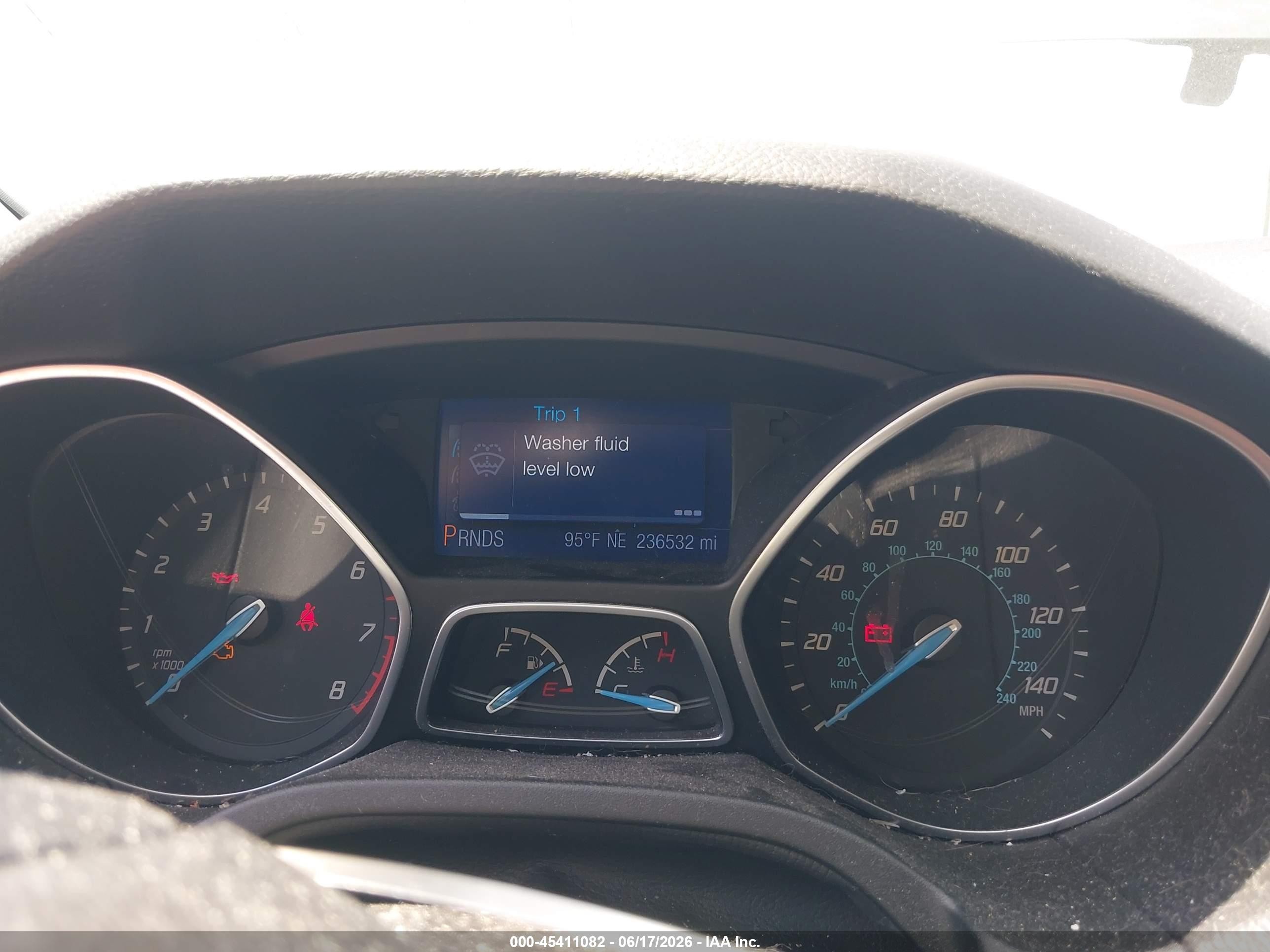2013 Ford Focus Se Gray vin: 1FADP3K23DL352061