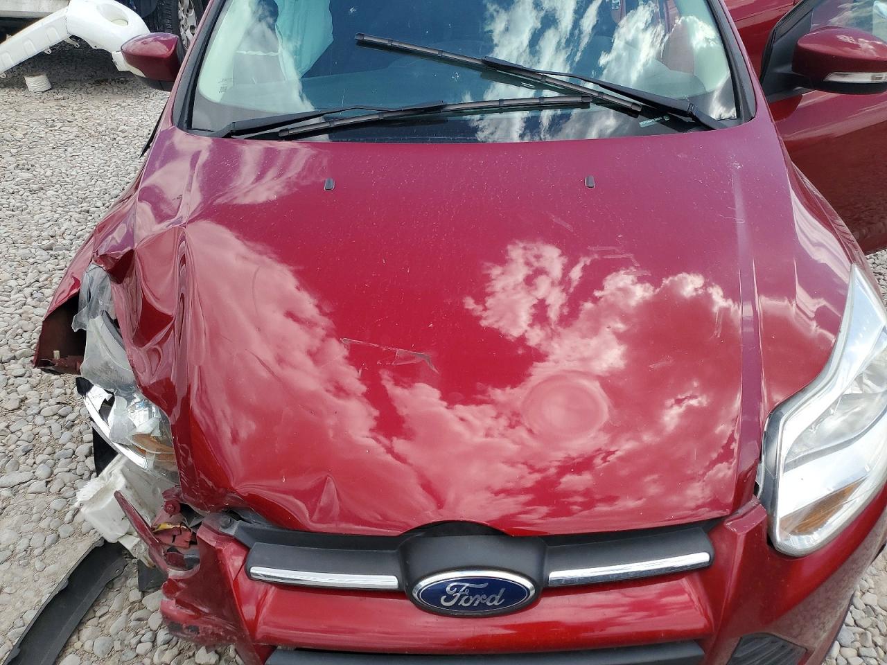 2013 Ford Focus Se Red vin: 1FADP3K23DL356014