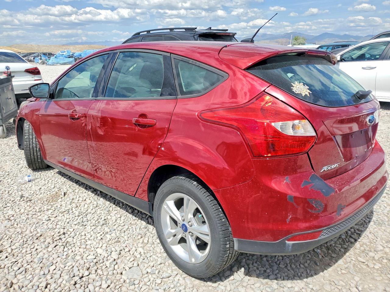 2013 Ford Focus Se Red vin: 1FADP3K23DL356014
