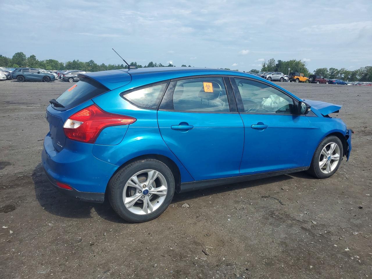 2013 Ford Focus Se Синий vin: 1FADP3K23DL371967