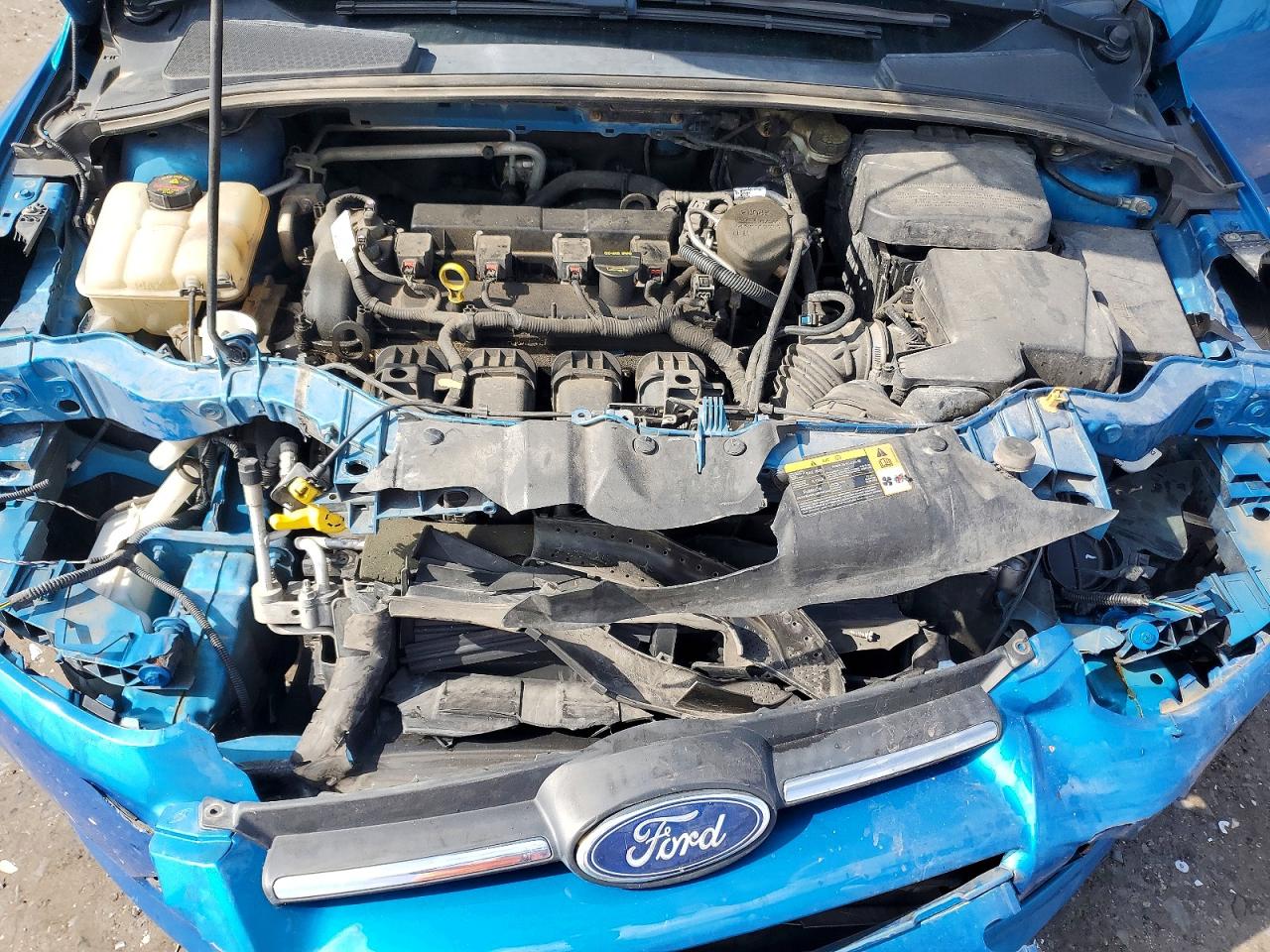 2013 Ford Focus Se Синий vin: 1FADP3K23DL371967