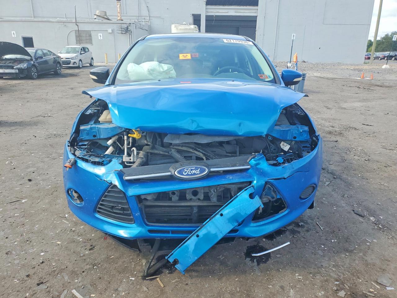 2013 Ford Focus Se Синий vin: 1FADP3K23DL371967