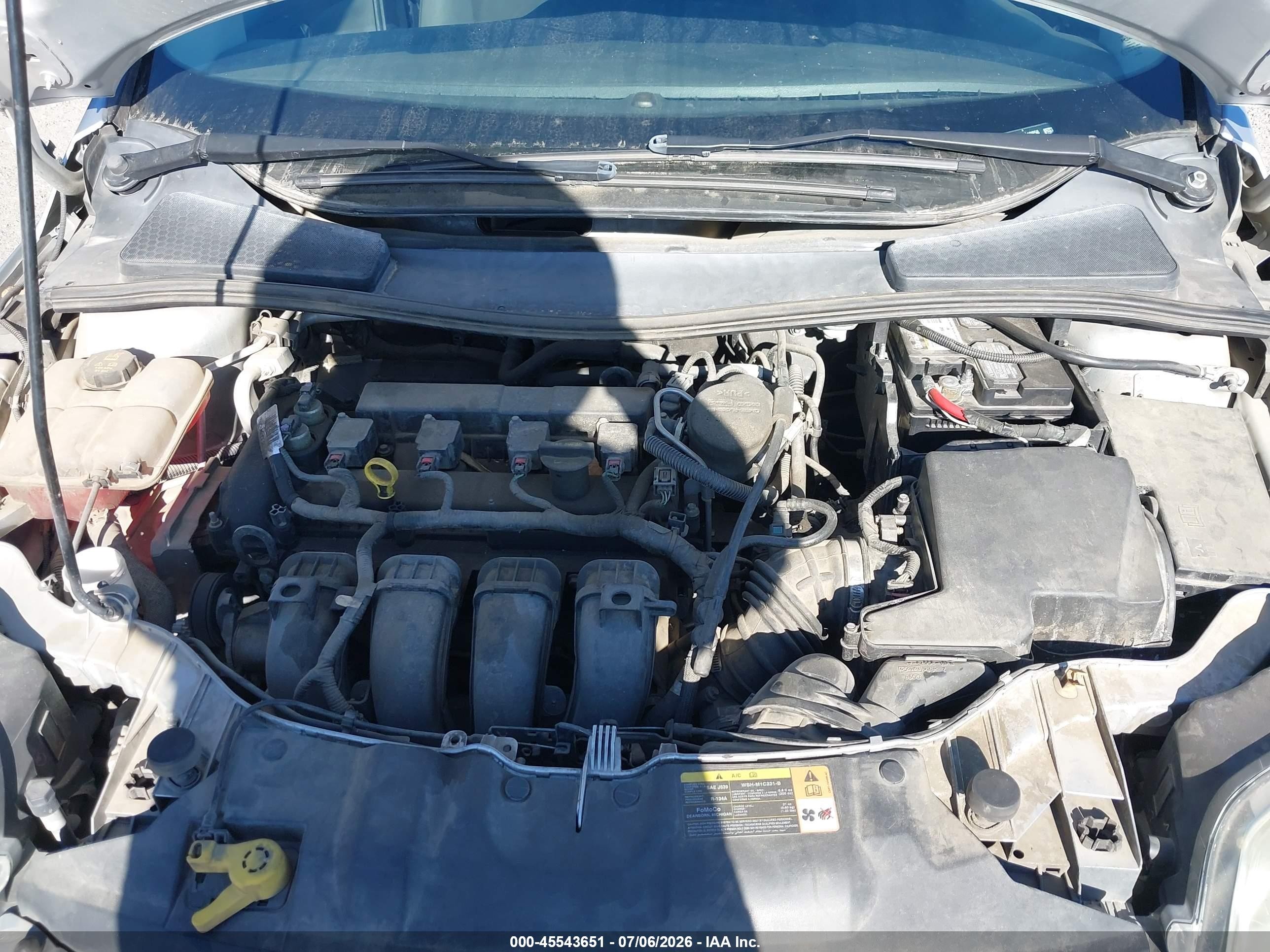 2014 Ford Focus Se Silver vin: 1FADP3K23EL110856