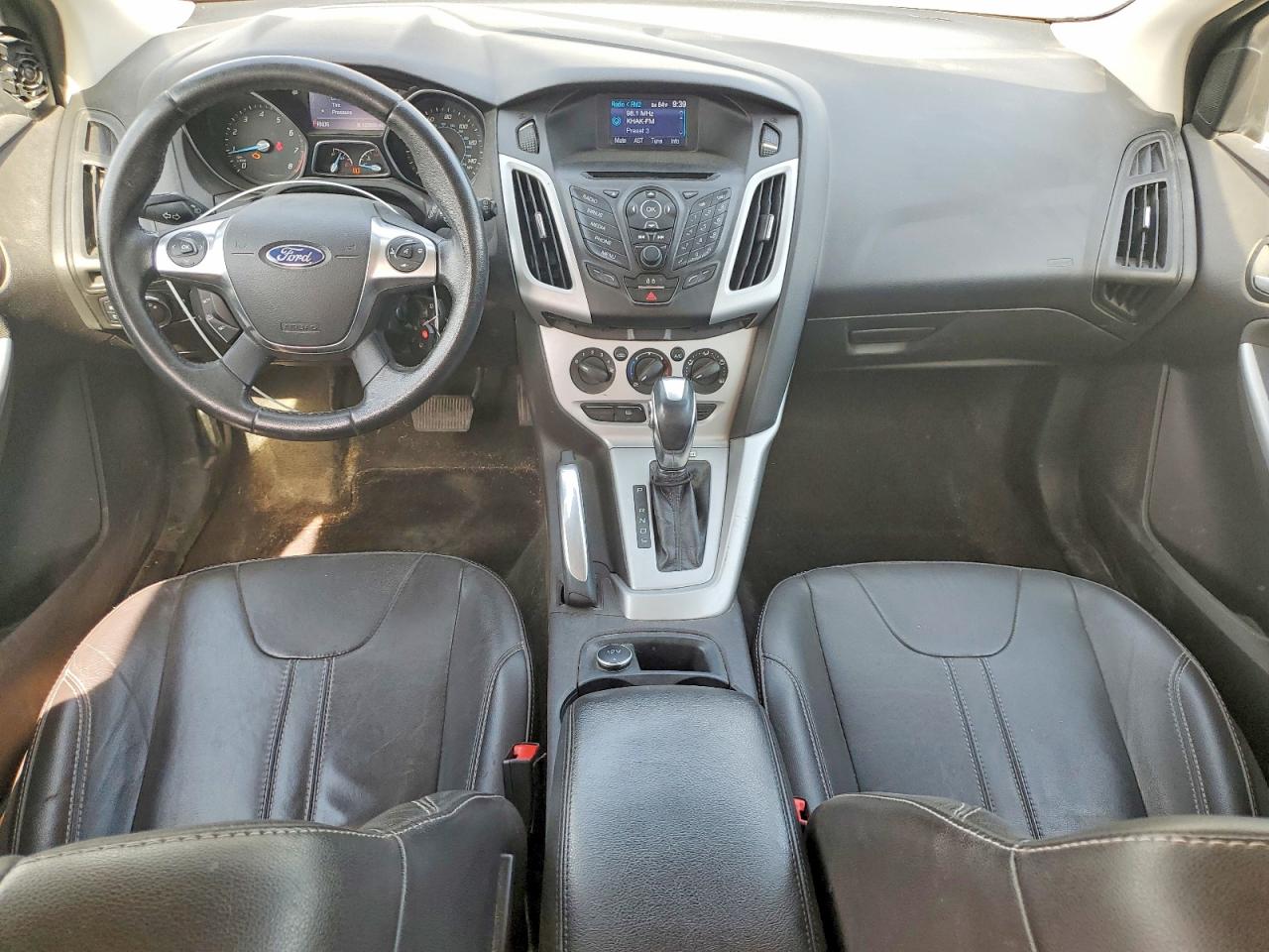 2014 Ford Focus Se Gray vin: 1FADP3K23EL147972