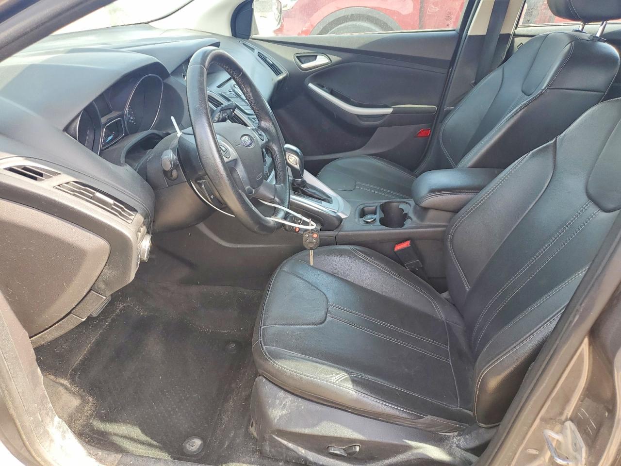 2014 Ford Focus Se Gray vin: 1FADP3K23EL147972