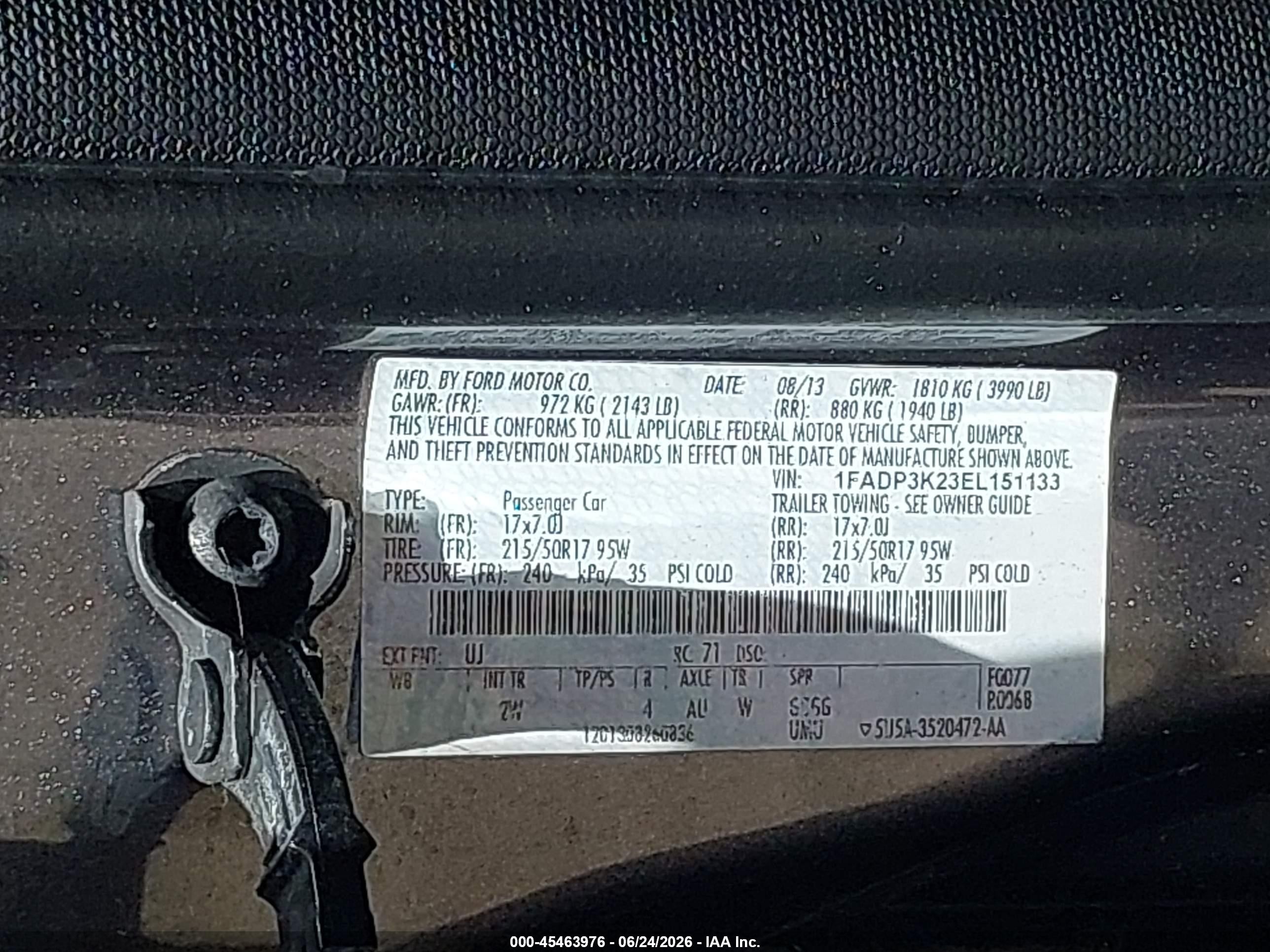 2014 Ford Focus Se Gray vin: 1FADP3K23EL151133