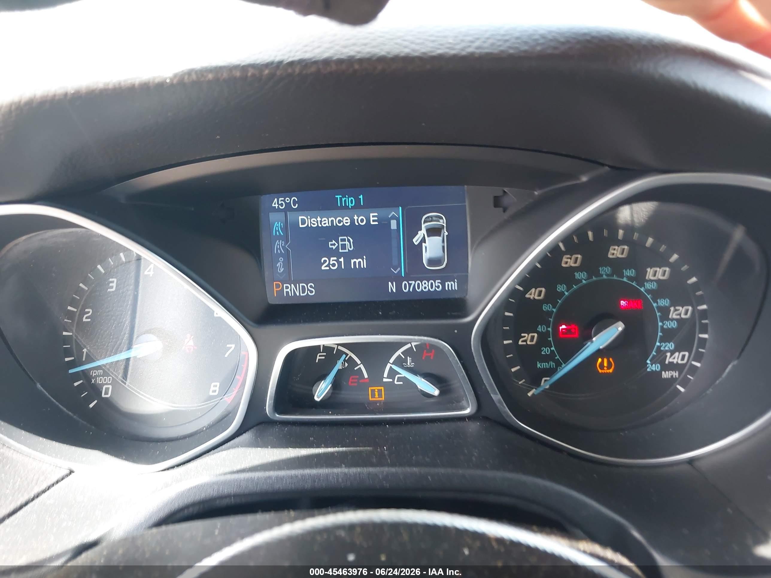2014 Ford Focus Se Gray vin: 1FADP3K23EL151133