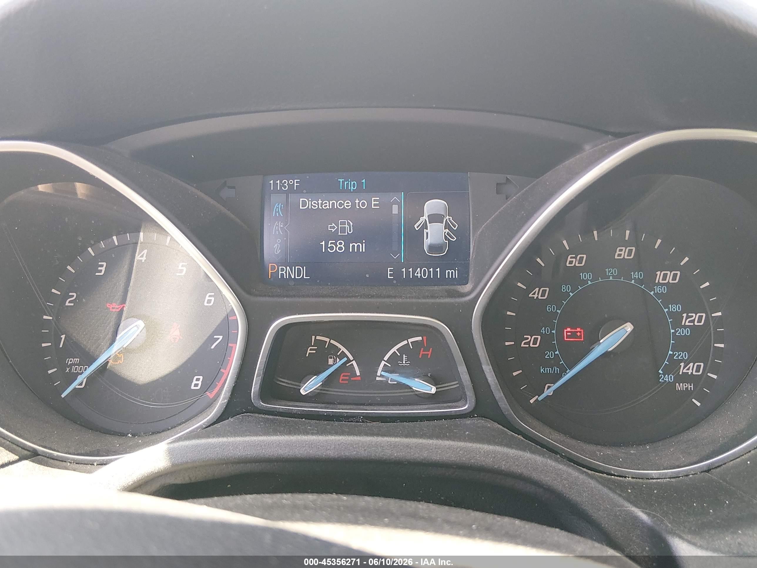 2014 Ford Focus Se Silver vin: 1FADP3K23EL156736