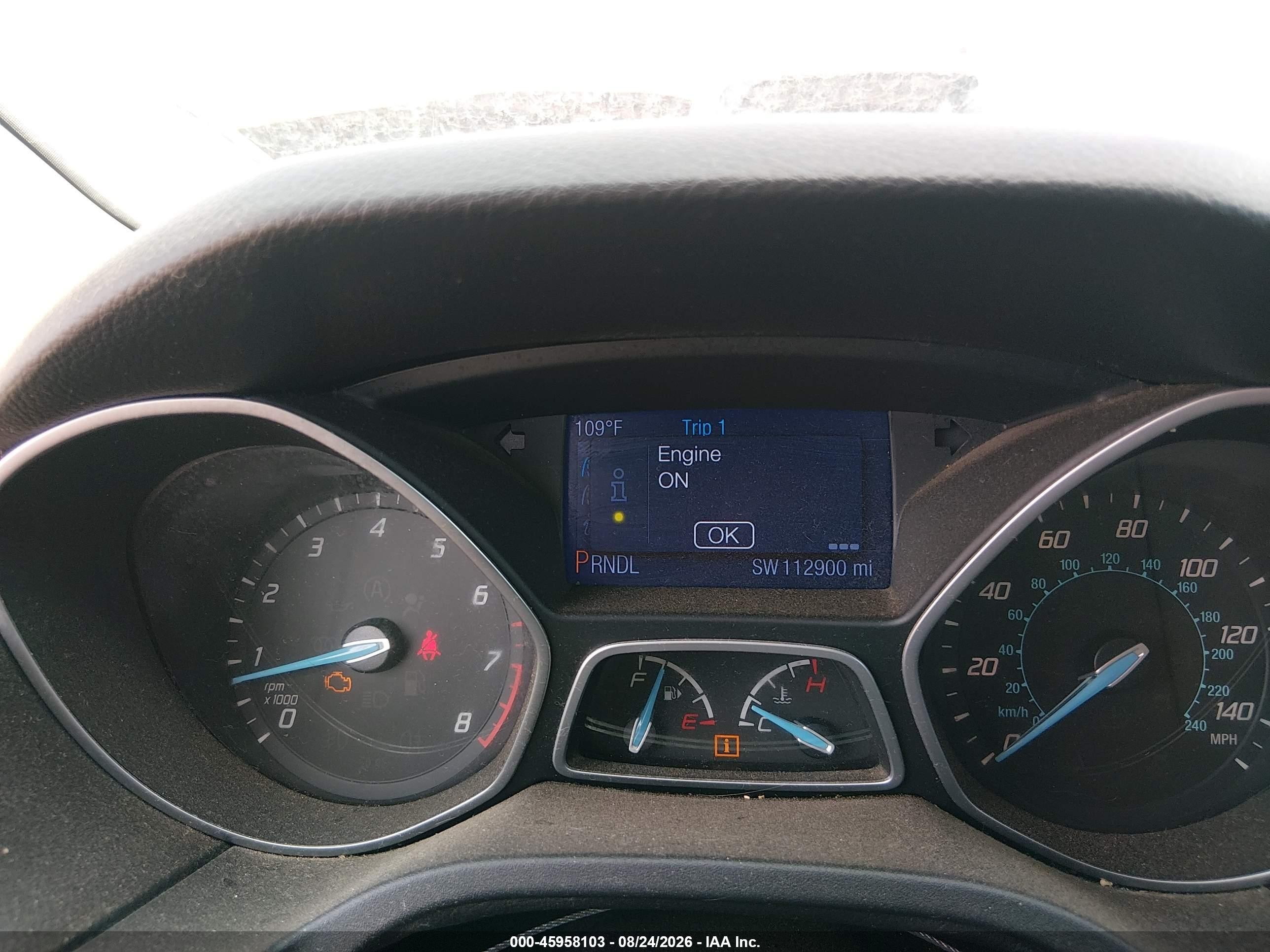 2014 Ford Focus Se Silver vin: 1FADP3K23EL170751